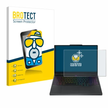 Vorderseite einer Produktverpackung mit dem Markenlogo BROTECT. Daneben ist das Gerät Lenovo Legion 5i Gen 10 15