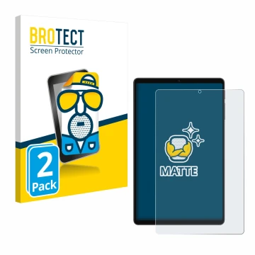 Vorderseite einer Produktverpackung mit dem Markenlogo BROTECT. Daneben ist das Gerät Alldocube iPlay 70 mini Ultra mit dem zu