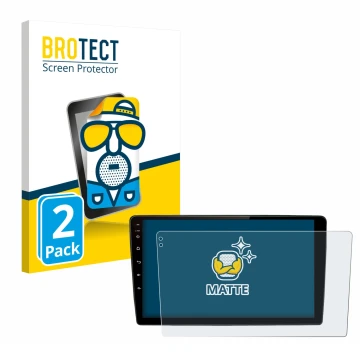 Vorderseite einer Produktverpackung mit dem Markenlogo BROTECT. Daneben ist das Gerät Junsun V2 Plus 10