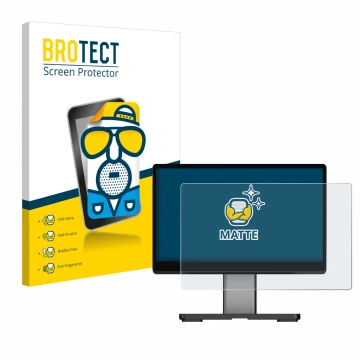 Vorderseite einer Produktverpackung mit dem Markenlogo BROTECT. Daneben ist das Gerät iMin Swan 2 mit dem zugehörigen Displays