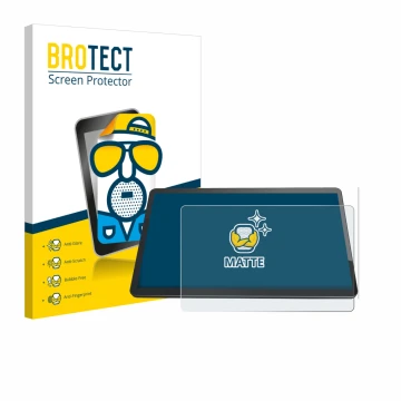 Vorderseite einer Produktverpackung mit dem Markenlogo BROTECT. Daneben ist das Gerät Elo TouchSystems 1504L 15