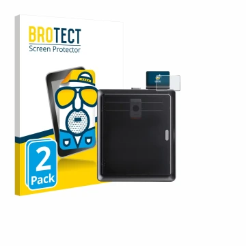 Vorderseite einer Produktverpackung mit dem Markenlogo BROTECT. Daneben ist das Gerät Anycubic Kobra S1 / S1 Combo mit dem zug