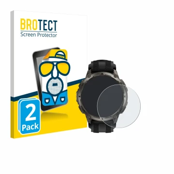 Vorderseite einer Produktverpackung mit dem Markenlogo BROTECT. Daneben ist das Gerät Kospet Tank T4 mit dem zugehörigen Displ