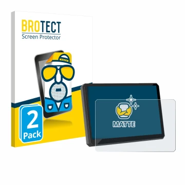 Vorderseite einer Produktverpackung mit dem Markenlogo BROTECT. Daneben ist das Gerät Carpuride W502BS Pro 5