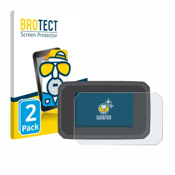 Vorderseite einer Produktverpackung mit dem Markenlogo BROTECT. Daneben ist das Gerät Honda CB125R 2024 mit dem zugehörigen Di