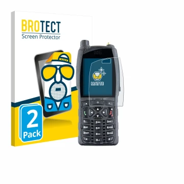 Vorderseite einer Produktverpackung mit dem Markenlogo BROTECT. Daneben ist das Gerät Sepura SC2020 mit dem zugehörigen Displa