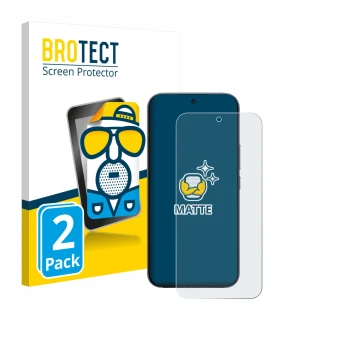 Vorderseite einer Produktverpackung mit dem Markenlogo BROTECT. Daneben ist das Gerät Xiaomi Redmi K90 Pro Max mit dem zugehör