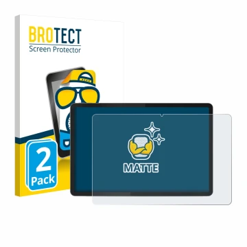 Vorderseite einer Produktverpackung mit dem Markenlogo BROTECT. Daneben ist das Gerät Lenovo Tab K11 (2. Gen.) mit dem zugehör