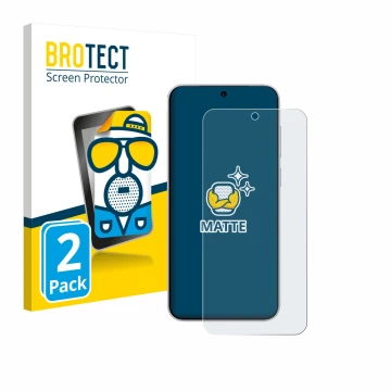 Vorderseite einer Produktverpackung mit dem Markenlogo BROTECT. Daneben ist das Gerät Vivo X300 mit dem zugehörigen Displaysch