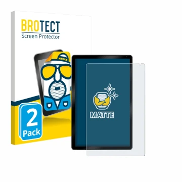 Vorderseite einer Produktverpackung mit dem Markenlogo BROTECT. Daneben ist das Gerät Yicty C108 10.1