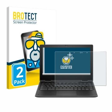 Vorderseite einer Produktverpackung mit dem Markenlogo BROTECT. Daneben ist das Gerät HP Fortis Flip G1i 11