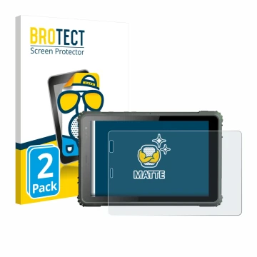Vorderseite einer Produktverpackung mit dem Markenlogo BROTECT. Daneben ist das Gerät Geshem MTK6877 mit dem zugehörigen Displ