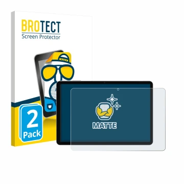 Vorderseite einer Produktverpackung mit dem Markenlogo BROTECT. Daneben ist das Gerät Pritom M10 TAB 10 PLUS 10.1