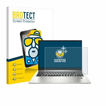 Vorderseite einer Produktverpackung mit dem Markenlogo BROTECT. Daneben ist das Gerät MSI Prestige A16 AI+ mit dem zugehörigen