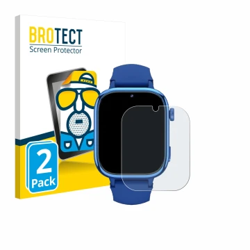 Vorderseite einer Produktverpackung mit dem Markenlogo BROTECT. Daneben ist das Gerät Ruxingx T40 mit dem zugehörigen Displays