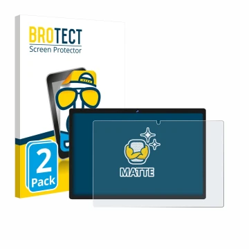 Vorderseite einer Produktverpackung mit dem Markenlogo BROTECT. Daneben ist das Gerät Biegedy B29 10.1