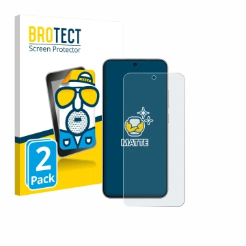 Vorderseite einer Produktverpackung mit dem Markenlogo BROTECT. Daneben ist das Gerät Oppo A6 Pro mit dem zugehörigen Displays