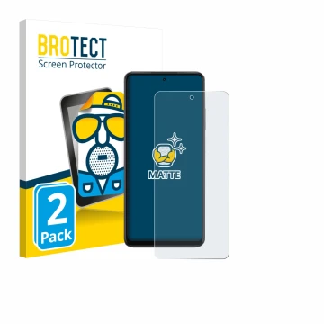 Vorderseite einer Produktverpackung mit dem Markenlogo BROTECT. Daneben ist das Gerät Oppo K13x mit dem zugehörigen Displaysch