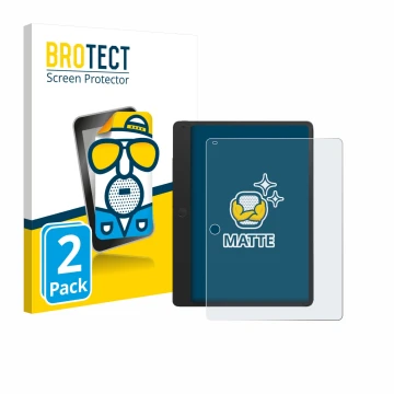 Vorderseite einer Produktverpackung mit dem Markenlogo BROTECT. Daneben ist das Gerät TCL Note A1 mit dem zugehörigen Displays