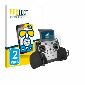 Vorderseite einer Produktverpackung mit dem Markenlogo BROTECT. Daneben ist das Gerät PowerBox Systems Core mit dem zugehörige