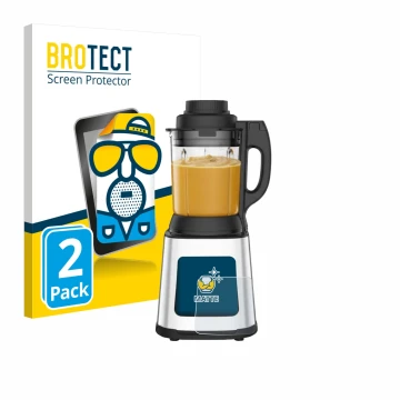 Vorderseite einer Produktverpackung mit dem Markenlogo BROTECT. Daneben ist das Gerät Moulinex LM83SD10 mit dem zugehörigen Di