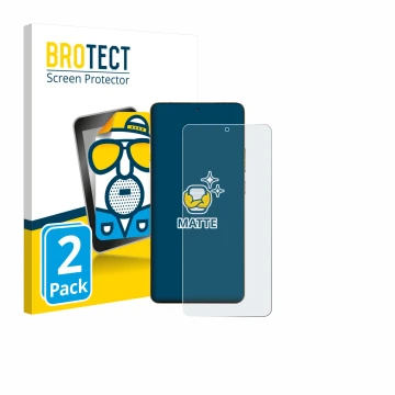 Vorderseite einer Produktverpackung mit dem Markenlogo BROTECT. Daneben ist das Gerät Motorola Signature mit dem zugehörigen D