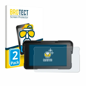 Vorderseite einer Produktverpackung mit dem Markenlogo BROTECT. Daneben ist das Gerät NFOIEIS Base 5