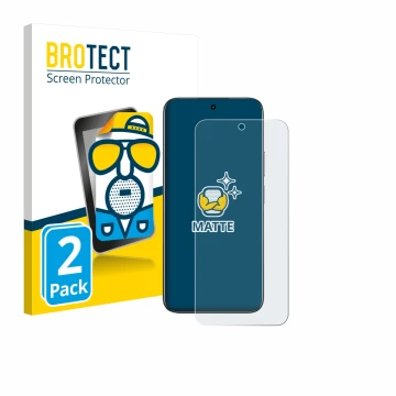 Vorderseite einer Produktverpackung mit dem Markenlogo BROTECT. Daneben ist das Gerät realme C85 4G mit dem zugehörigen Displa