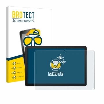 Vorderseite einer Produktverpackung mit dem Markenlogo BROTECT. Daneben ist das Gerät Sunmi CPad 14