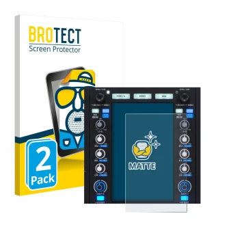 Vorderseite einer Produktverpackung mit dem Markenlogo BROTECT. Daneben ist das Gerät Rane System One mit dem zugehörigen Disp