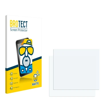 Vorderseite einer Produktverpackung mit dem Markenlogo BROTECT. Daneben ist der zugehörige Displayschutz.