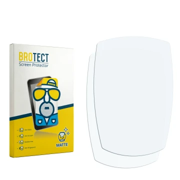 Vorderseite einer Produktverpackung mit dem Markenlogo BROTECT. Daneben ist der zugehörige Displayschutz.