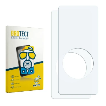 Vorderseite einer Produktverpackung mit dem Markenlogo BROTECT. Daneben ist der zugehörige Displayschutz.