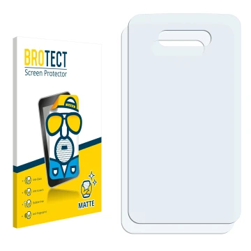 Vorderseite einer Produktverpackung mit dem Markenlogo BROTECT. Daneben ist der zugehörige Displayschutz.