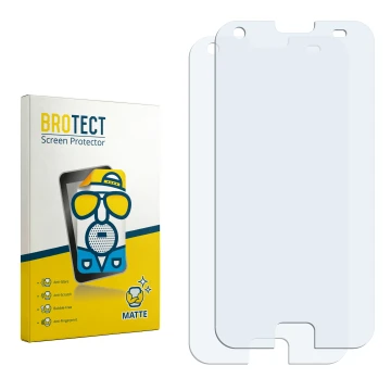 Vorderseite einer Produktverpackung mit dem Markenlogo BROTECT. Daneben ist der zugehörige Displayschutz.