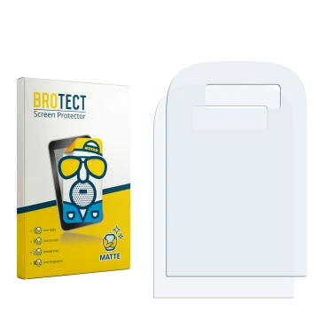 Vorderseite einer Produktverpackung mit dem Markenlogo BROTECT. Daneben ist der zugehörige Displayschutz.