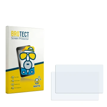Vorderseite einer Produktverpackung mit dem Markenlogo BROTECT. Daneben ist der zugehörige Displayschutz.