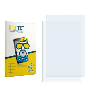 Vorderseite einer Produktverpackung mit dem Markenlogo BROTECT. Daneben ist der zugehörige Displayschutz.