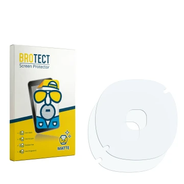 Vorderseite einer Produktverpackung mit dem Markenlogo BROTECT. Daneben ist der zugehörige Displayschutz.