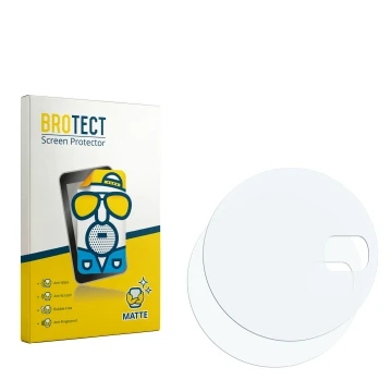 Vorderseite einer Produktverpackung mit dem Markenlogo BROTECT. Daneben ist der zugehörige Displayschutz.