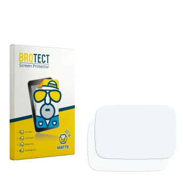 Vorderseite einer Produktverpackung mit dem Markenlogo BROTECT. Daneben ist der zugehörige Displayschutz.