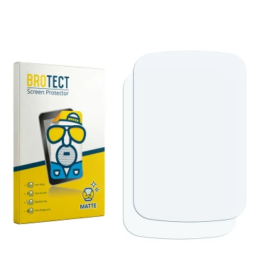 Vorderseite einer Produktverpackung mit dem Markenlogo BROTECT. Daneben ist der zugehörige Displayschutz.
