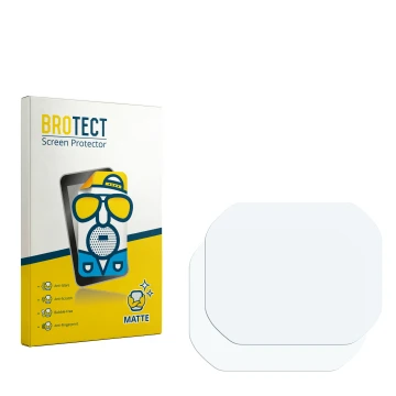 Vorderseite einer Produktverpackung mit dem Markenlogo BROTECT. Daneben ist der zugehörige Displayschutz.