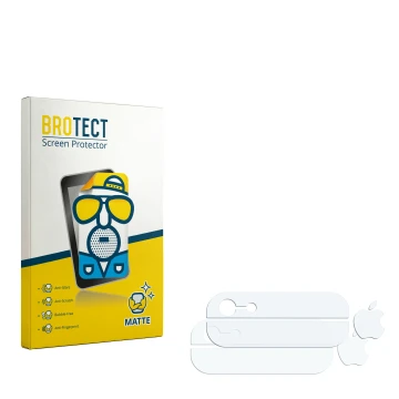 Vorderseite einer Produktverpackung mit dem Markenlogo BROTECT. Daneben ist der zugehörige Displayschutz.