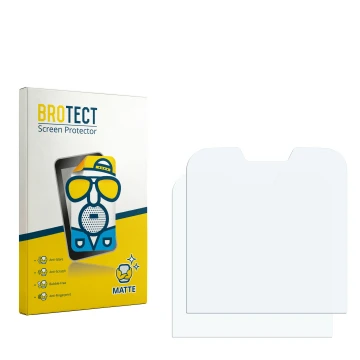 Vorderseite einer Produktverpackung mit dem Markenlogo BROTECT. Daneben ist der zugehörige Displayschutz.