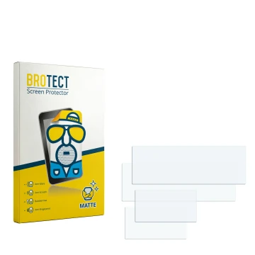 Vorderseite einer Produktverpackung mit dem Markenlogo BROTECT. Daneben ist der zugehörige Displayschutz.