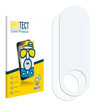 Vorderseite einer Produktverpackung mit dem Markenlogo BROTECT. Daneben ist der zugehörige Displayschutz.