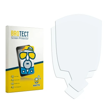 Vorderseite einer Produktverpackung mit dem Markenlogo BROTECT. Daneben ist der zugehörige Displayschutz.