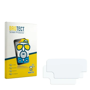 Vorderseite einer Produktverpackung mit dem Markenlogo BROTECT. Daneben ist der zugehörige Displayschutz.