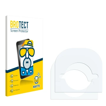 Vorderseite einer Produktverpackung mit dem Markenlogo BROTECT. Daneben ist der zugehörige Displayschutz.